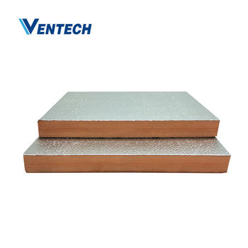 Phenolic foam pre-insulated duct panel